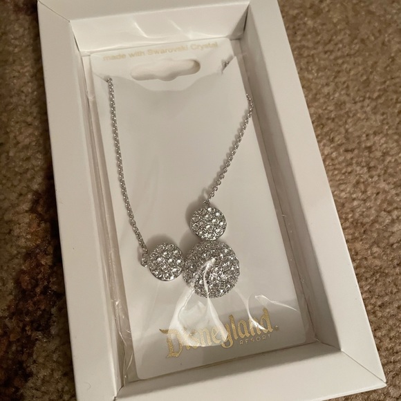Disney Jewelry - Arribas Bros Mickey head necklace (Swarovski)